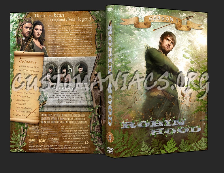 Robin Hood Season 1 dvd cover