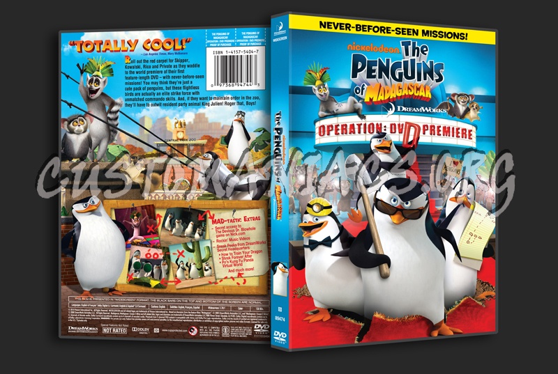 The Penguins of Madagascar dvd cover