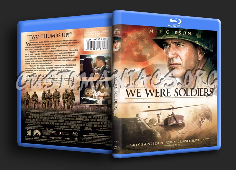 We Were Soldiers blu-ray cover