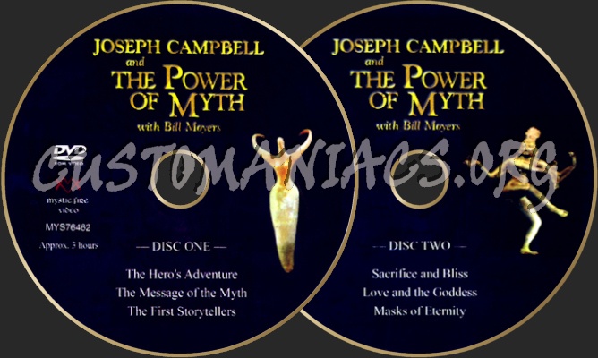 The Power of Myth dvd label