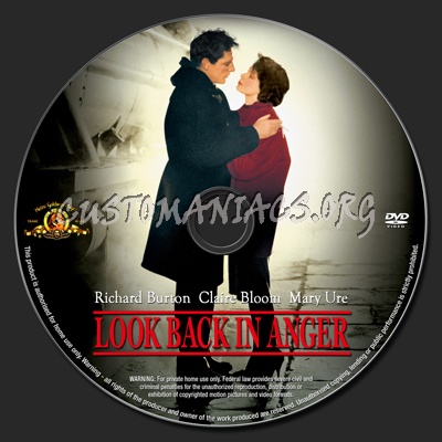 Look Back in Anger dvd label