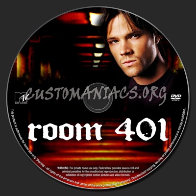 Room 401 dvd label
