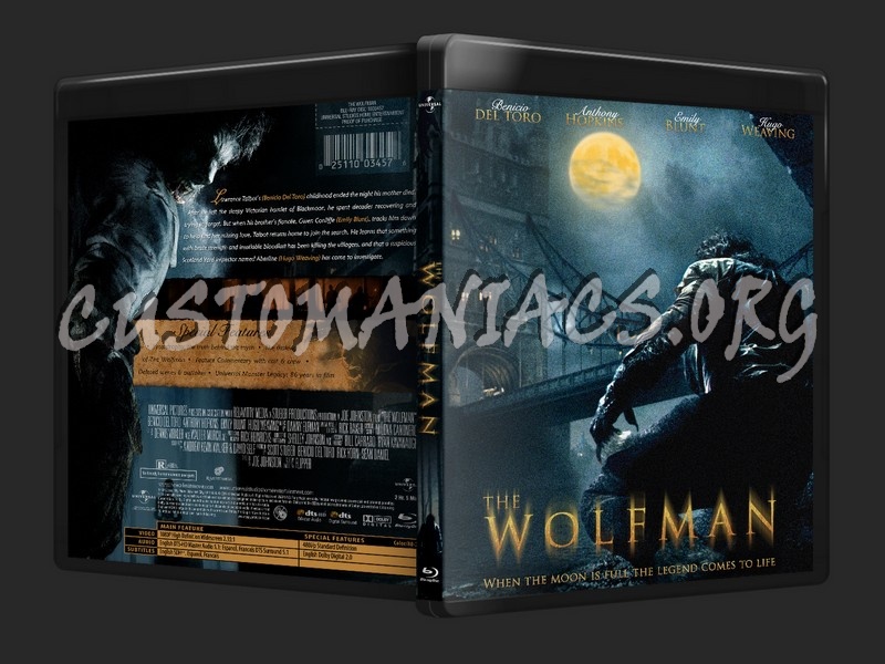 The Wolfman blu-ray cover