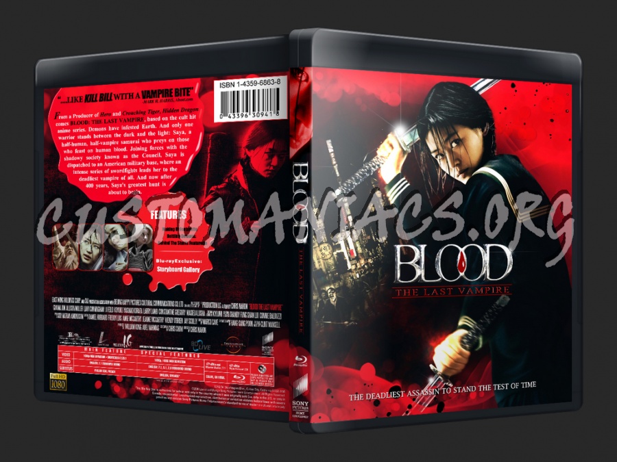 Blood: The Last Vampire blu-ray cover