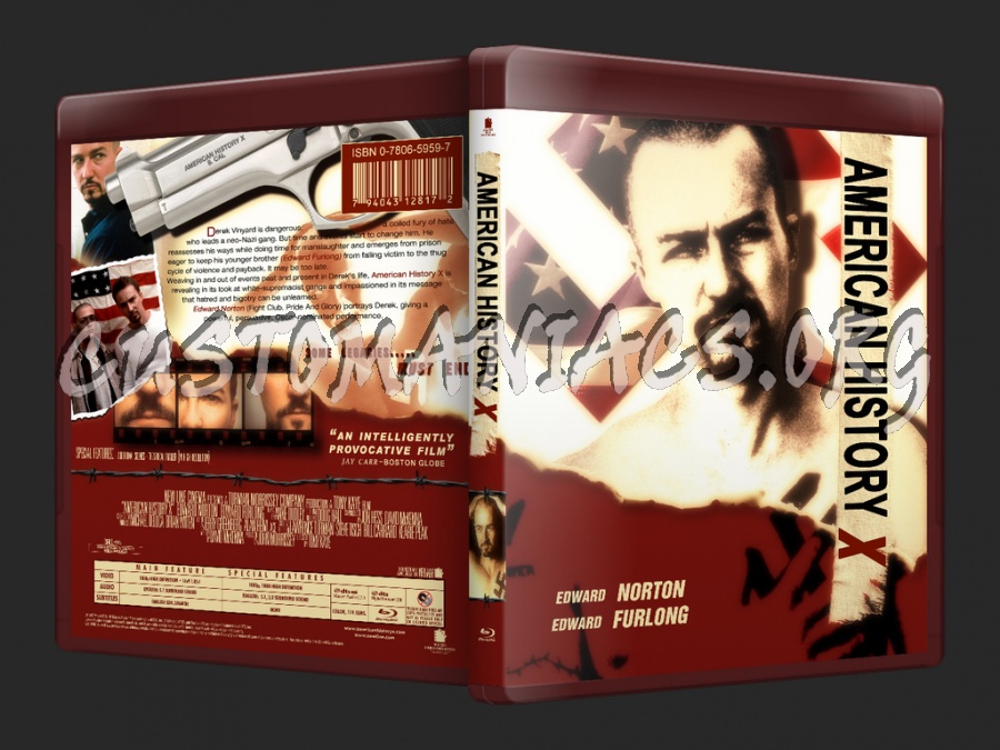 American History X blu-ray cover