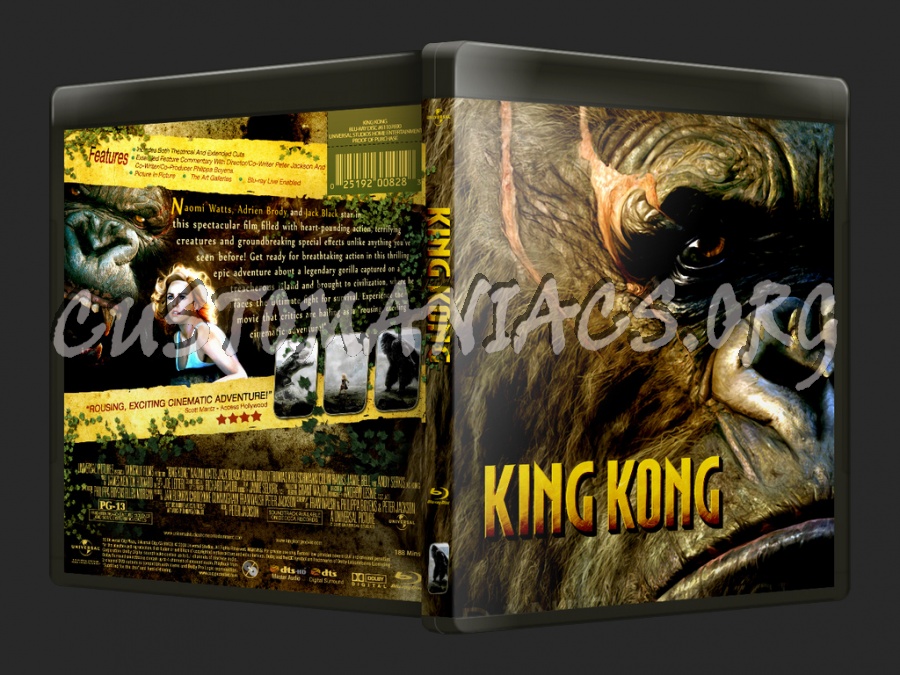 King Kong blu-ray cover
