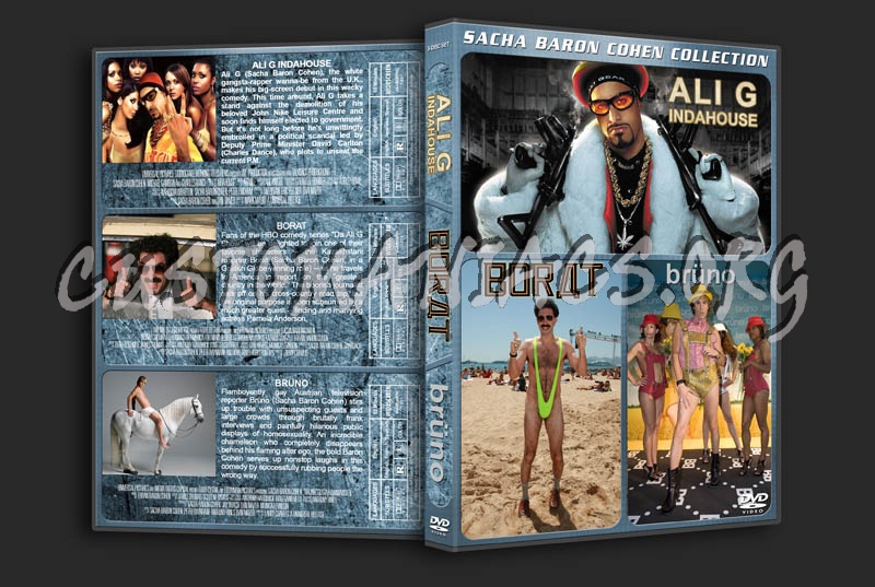 Sacha Baron Cohen Collection dvd cover