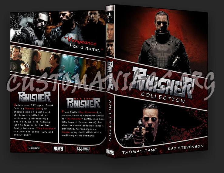 Punisher and Punisher Warzone Collection dvd cover