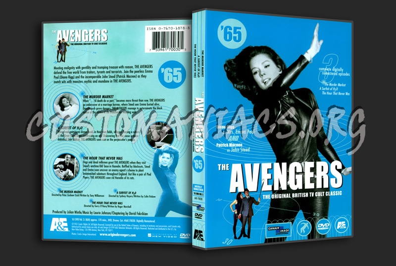 The Avengers 65 Volume 3 dvd cover