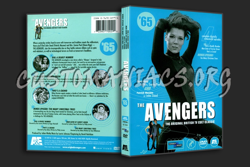The Avengers 65 Volume 4 dvd cover