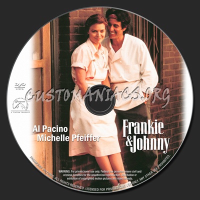 Frankie & Johnny dvd label