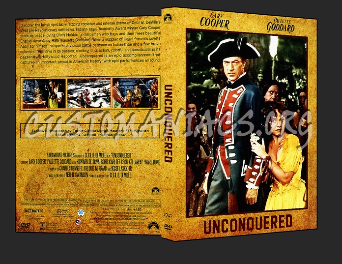 Western Collection Unconquered 1947 dvd cover