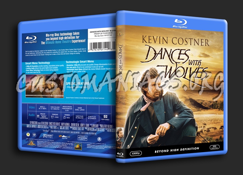 Dances With Wolves blu-ray cover