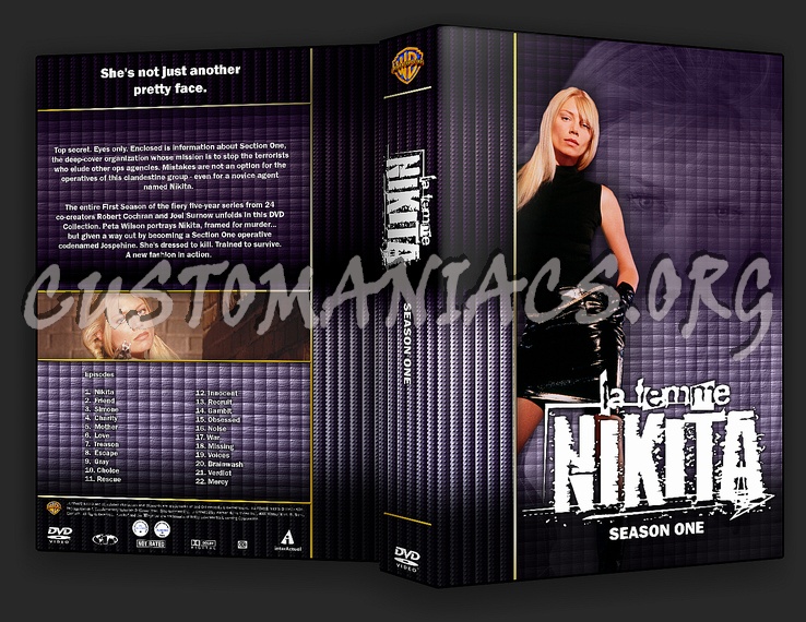 La Femme Nikita - TV Collection dvd cover