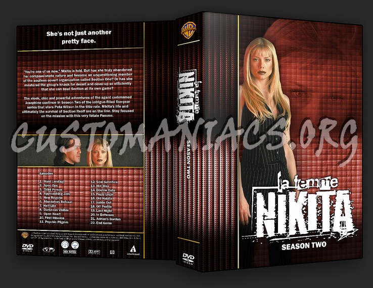 La Femme Nikita - TV Collection dvd cover