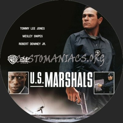 U.S Marshals dvd label
