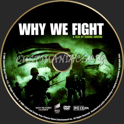 Why We Fight dvd label