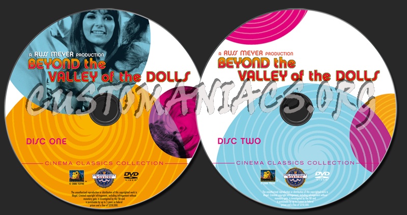 Beyond the Valley of the Dolls dvd label