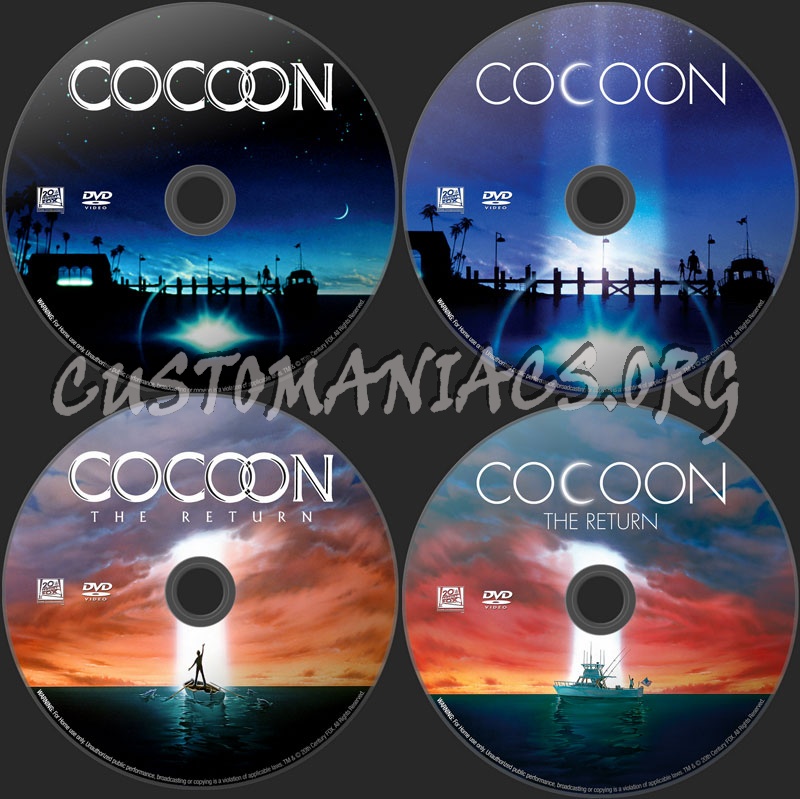 Cocoon Collection (Cocoon / Cocoon: The Return) dvd label