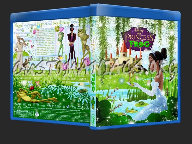 The Princess and the Frog blu-ray cover