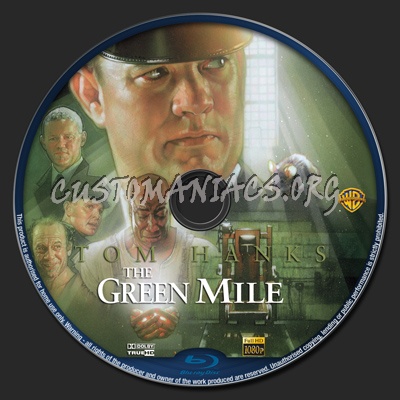 The Green Mile blu-ray label