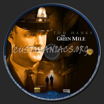 The Green Mile blu-ray label