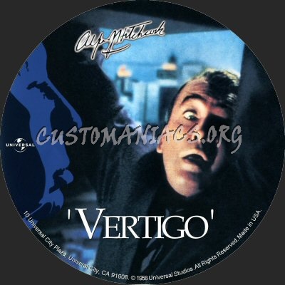 Vertigo dvd label
