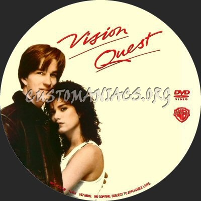 Vision Quest dvd label