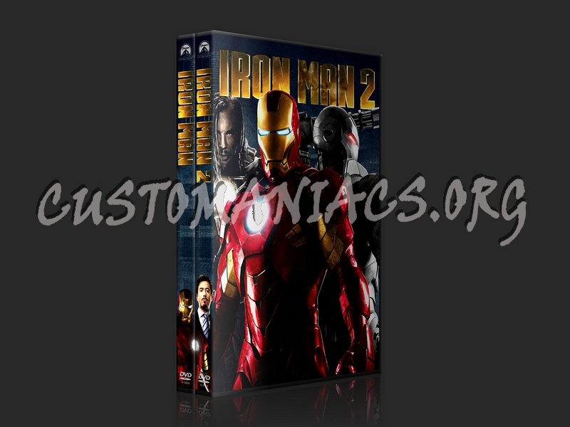 Iron Man 1 and 2 Collection dvd cover