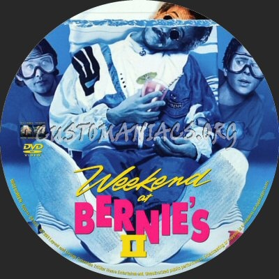 Weekend at Bernie's II dvd label