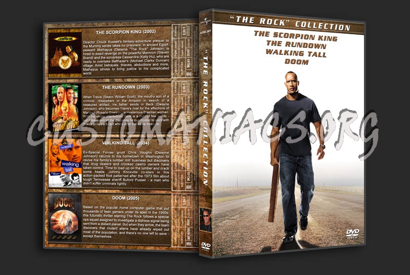 "The Rock" Collection - Vol. 1 dvd cover