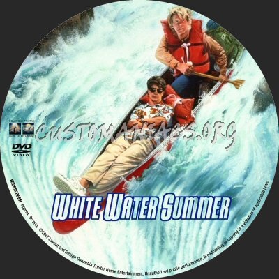 White Water Summer dvd label