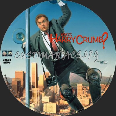 Who's Harry Crumb dvd label