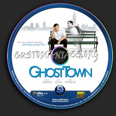 Ghost Town blu-ray label