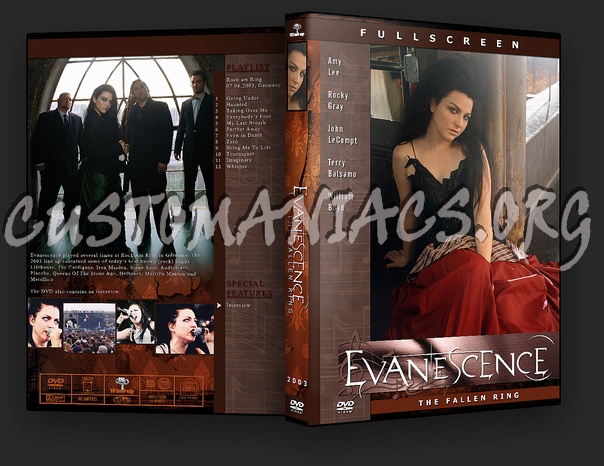 Evanescence - The Fallen Ring dvd cover