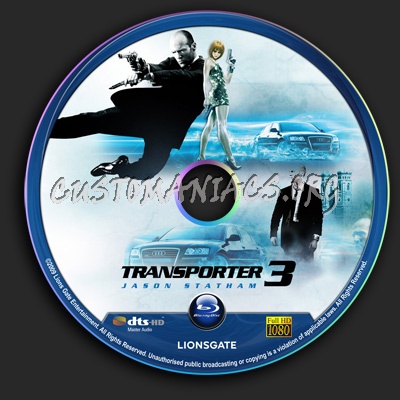 Transporter 3 blu-ray label