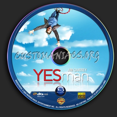Yes Man blu-ray label