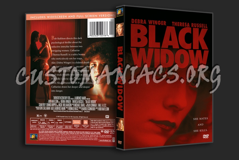 Black Widow dvd cover