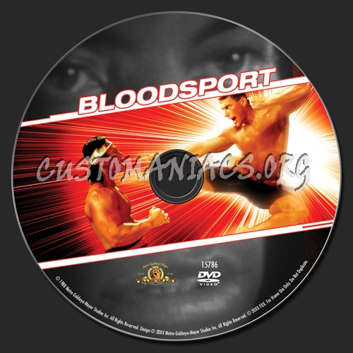 Bloodsport dvd label