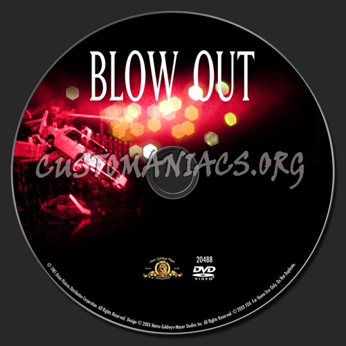 Blow Out dvd label