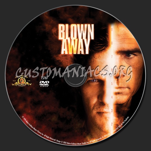 Blown Away dvd label