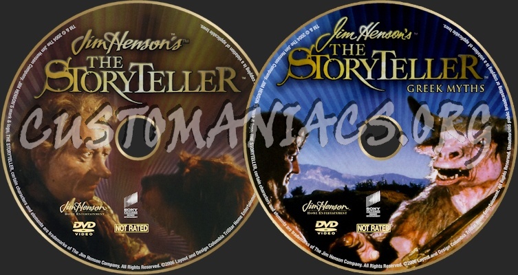 The StoryTeller - The Definitive Collection dvd label