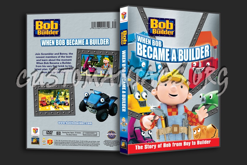 Bob the Builder: When Bob Became a Builder dvd cover