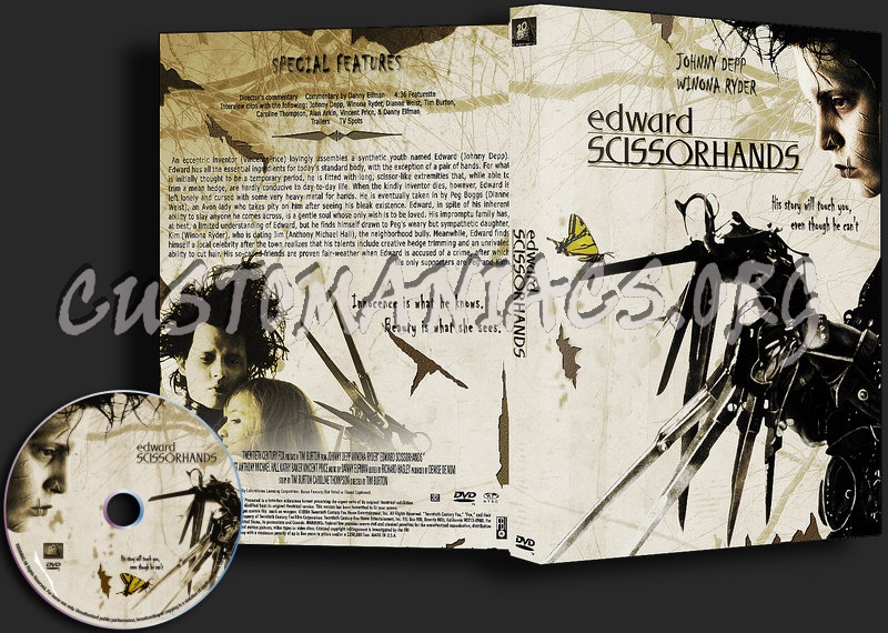 Edward Scissorhands dvd cover