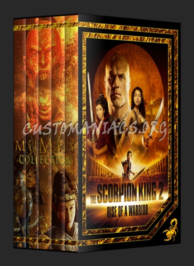 The Mummy Collection (Spanning Spines) dvd cover