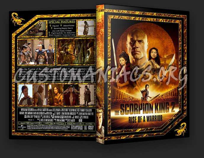 The Scorpion King 2: Rise Of A Warrior (Spanning Spine) dvd cover