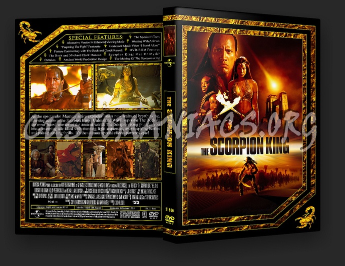 The Scorpion King dvd cover