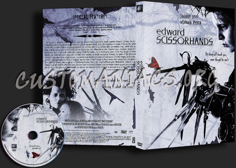 Edward Scissorhands dvd cover