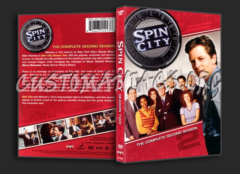 Spin City Season 2 dvd cover