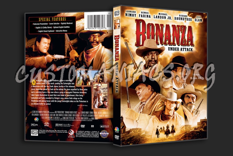 Bonanza Under Attack dvd cover